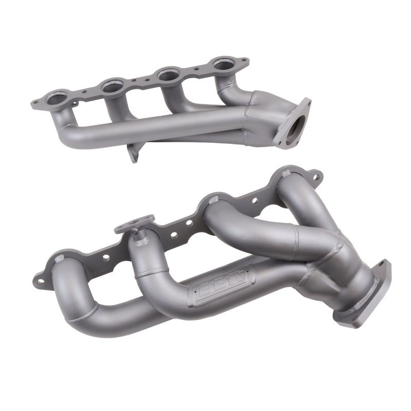 BBK 99-04 GM Truck SUV 4.8 5.3 Shorty Tuned Length Exhaust Headers - 1-3/4 Titanium Ceramic - B2B Diesel & Gas Service