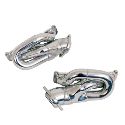 BBK 11-15 Ford Mustang 3.7L Shorty Tuned Length Headers - 1-5/8 Silver Ceramic (CARB EO 11-14 Only) - B2B Diesel & Gas Service