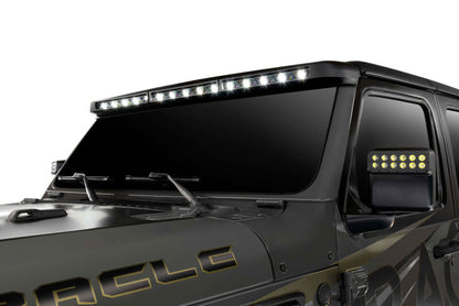 Oracle Jeep Wrangler JL/Gladiator JT Integrated Windshield LED Light Bar System - B2B Diesel & Gas Service