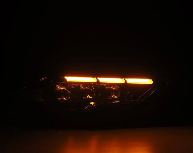AlphaRex 18-20 Ford Mustang NOVA LED Proj Headlights Alpha-Black w/Activ Light/Seq Signal/Switch DRL - B2B Diesel & Gas Service