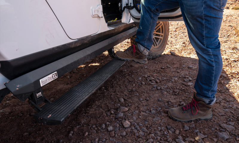 AMP Research 20-24 Jeep JT Gladiator (Launch/Overlnd/Rubicon/Sport/Sport S) PowerStep XL - Black - B2B Diesel & Gas Service