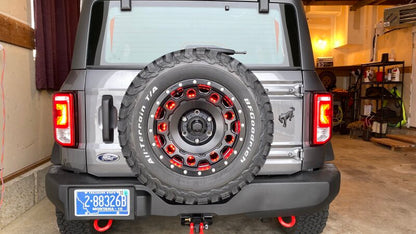 Oracle LED Illuminated Wheel Ring 3rd Brake Light - Red - B2B Diesel & Gas Service