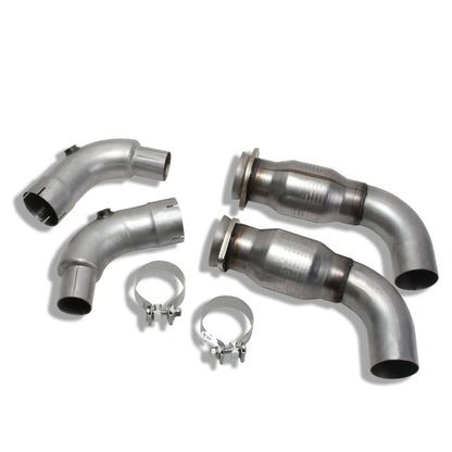 BBK 05-20 Dodge Challenger/Charger 6.1/6.2/6.4L Hemi 3in Catted High Flow Mid Pipe - B2B Diesel & Gas Service