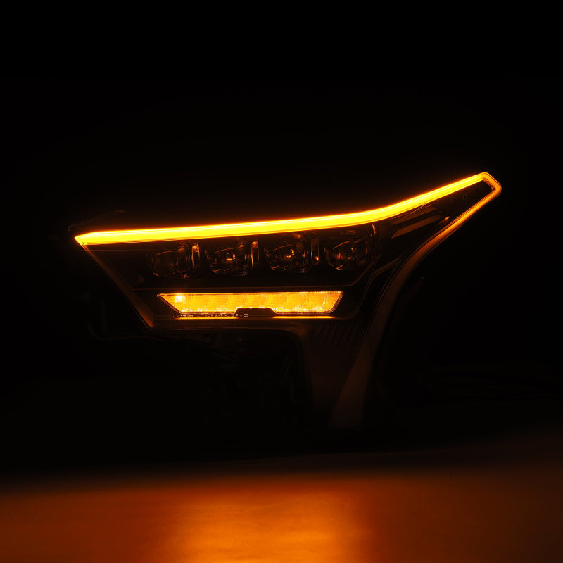 AlphaRex 22-23 Toyota Tundra NOVA-Series Headlights Black w/Amber DRL - Req 810029 OR 810030 - B2B Diesel & Gas Service
