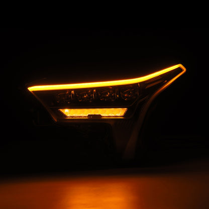 AlphaRex 22-23 Toyota Tundra NOVA-Series Headlights Black w/Amber DRL - Req 810029 OR 810030 - B2B Diesel & Gas Service