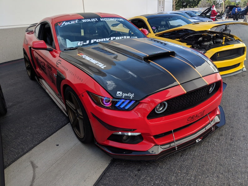 Oracle 15-17 Ford Mustang V6/GT/Shelby Dynamic DRL w/ Halo Kit - ColorSHIFT - Dynamic - B2B Diesel & Gas Service