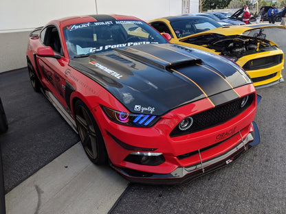 Oracle 15-17 Ford Mustang V6/GT/Shelby Dynamic DRL w/ Halo Kit - ColorSHIFT - Dynamic - B2B Diesel & Gas Service
