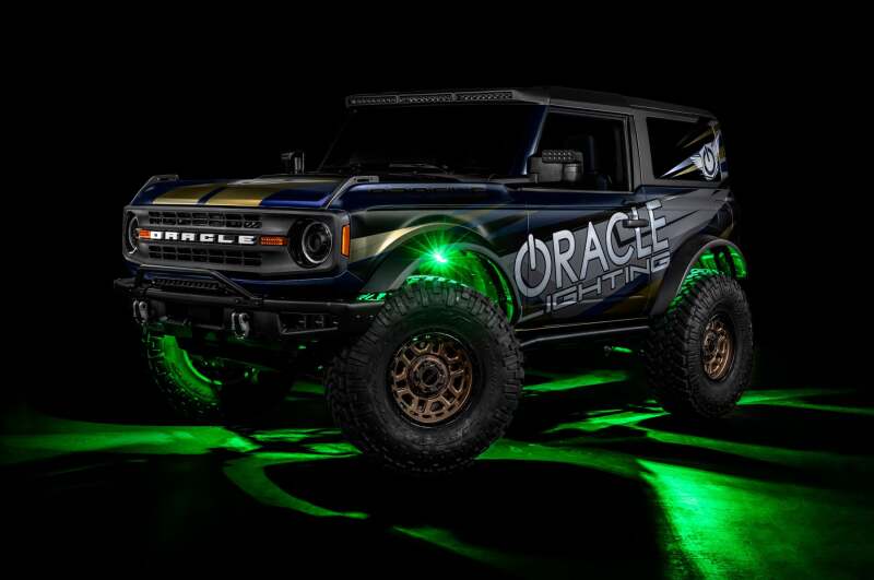Oracle Underbody RGB+W Wheel Well Rock Light Kit - 4 PCS - ColorSHIFT - B2B Diesel & Gas Service