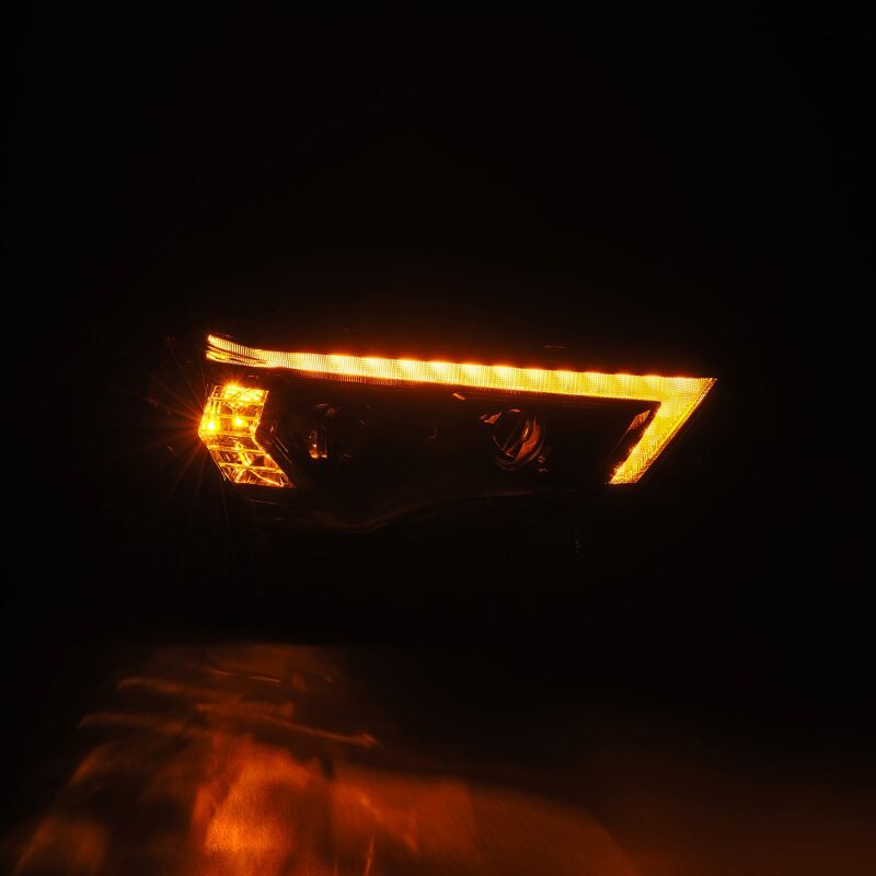 AlphaRex 14-20 Toyota 4Runner LUXX LED Proj Headlights Black w/Activ Light/Seq Signal/DRL - B2B Diesel & Gas Service