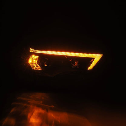 AlphaRex 14-20 Toyota 4Runner PRO-Series LED Proj Headlights Alpha-Black w/Sequential Signal/DRL - B2B Diesel & Gas Service