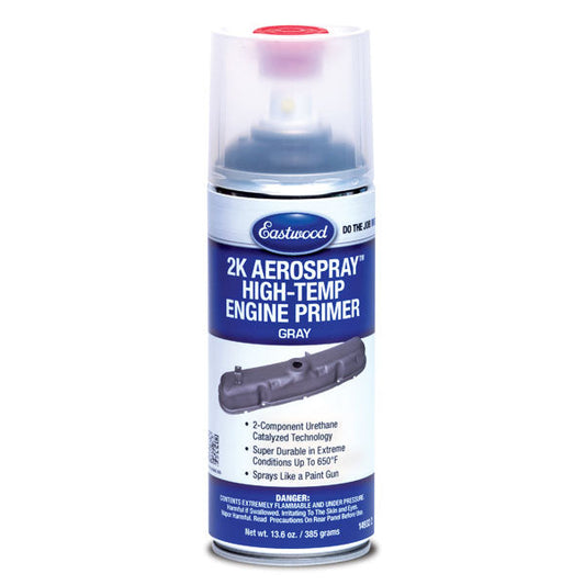 Eastwood 2K AeroSpray High Temp Engine Primer Gray 