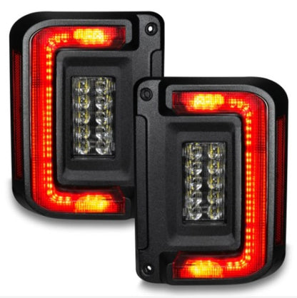 Oracle Lighting Jeep Wrangler JK Flush Mount LED Tail Lights - B2B Diesel & Gas Service