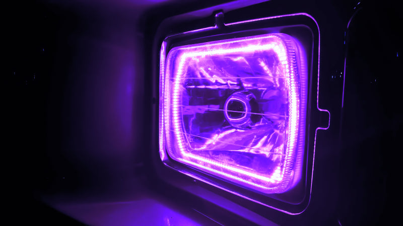 Oracle Pre-Installed Lights 7x6 IN. Sealed Beam - ColorSHIFT Halo - B2B Diesel & Gas Service