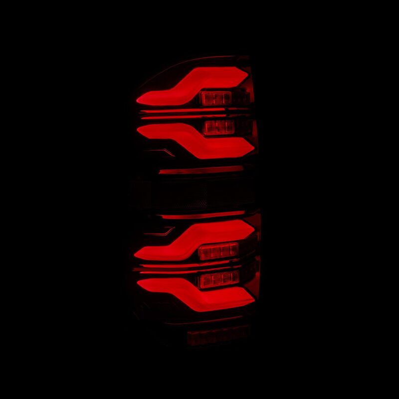 AlphaRex 14-21 Toyota Tundra LUXX LED Taillights Black/Red w/Activ Light/Seq Signal - B2B Diesel & Gas Service