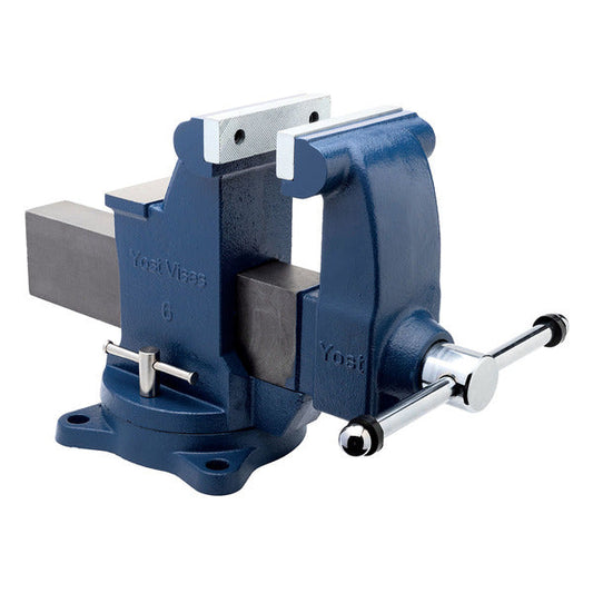 Yost Model 206 6 Inch Heavy Duty Machinist Vise with Swivel Base 