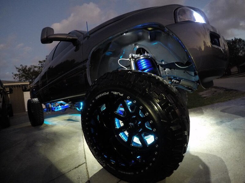 Oracle LED Illuminated Wheel Rings - ColorSHIFT - 15in. - ColorSHIFT No Remote - B2B Diesel & Gas Service
