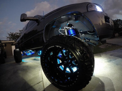 Oracle LED Illuminated Wheel Rings - ColorSHIFT - 15in. - ColorSHIFT No Remote - B2B Diesel & Gas Service