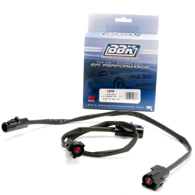 BBK 86-10 Mustang 5.0 4.6 O2 Sensor Wire Harness Extensions (pair) - B2B Diesel & Gas Service