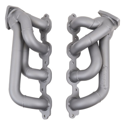 BBK 14-18 GM Truck 5.3/6.2 1 3/4in Shorty Tuned Length Headers - Titanium Ceramic - B2B Diesel & Gas Service