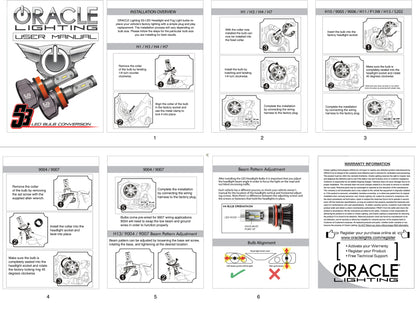 Oracle H7 - S3 LED Headlight Bulb Conversion Kit - 6000K - B2B Diesel & Gas Service