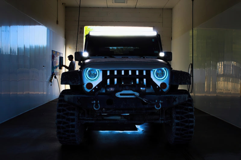 Oracle 7in High Powered LED Headlights - Black Bezel - Dynamic - Dynamic - B2B Diesel & Gas Service