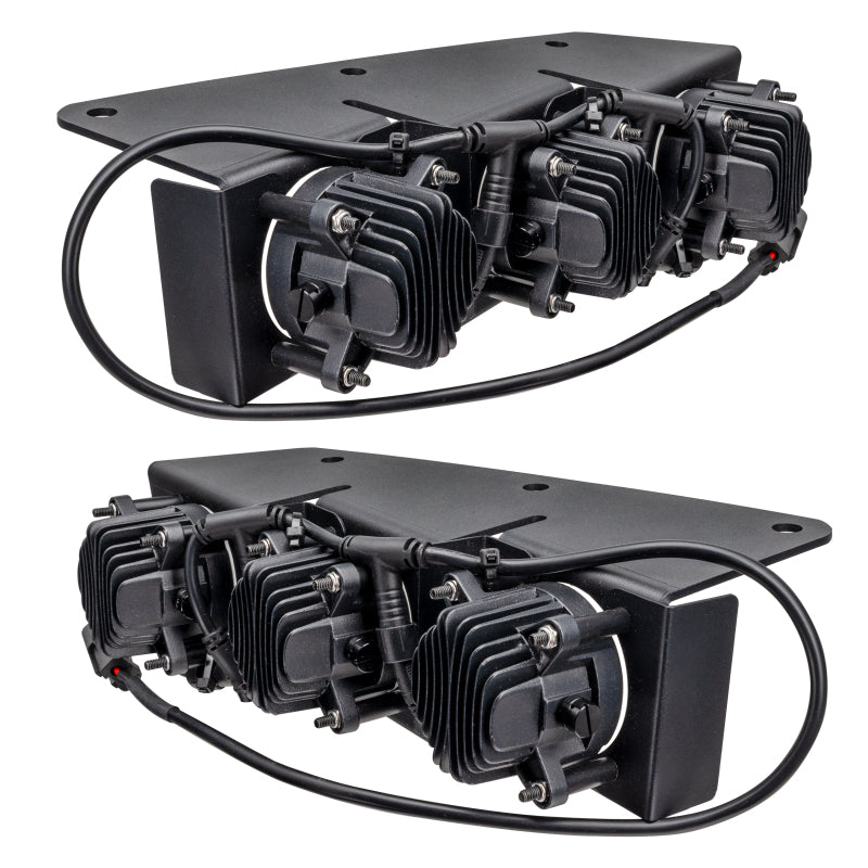 Oracle High 21-22 Ford Bronco Triple LED Fog Light kit for Steel Bumper - B2B Diesel & Gas Service