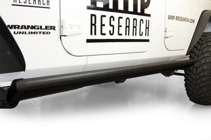 AMP Research 18-24 Jeep Wrangler JL 4DR (Excl. 4XE/Rubicon 392) PowerStep - Black - B2B Diesel & Gas Service