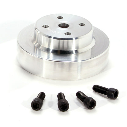 BBK 86-93 Mustang 5.0 Underdrive Pulley Kit - Lightweight CNC Billet Aluminum (3pc) - B2B Diesel & Gas Service
