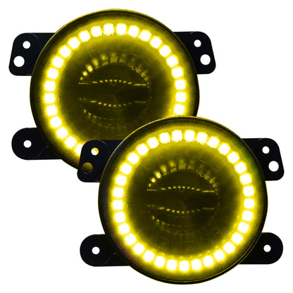 Oracle Jeep Wrangler JK/JL/JT High Performance W LED Fog Lights - w/o Controller - B2B Diesel & Gas Service