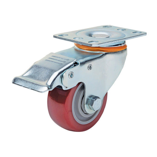 Replacement Locking Caster for Eastwood Scroll Air Compressors 