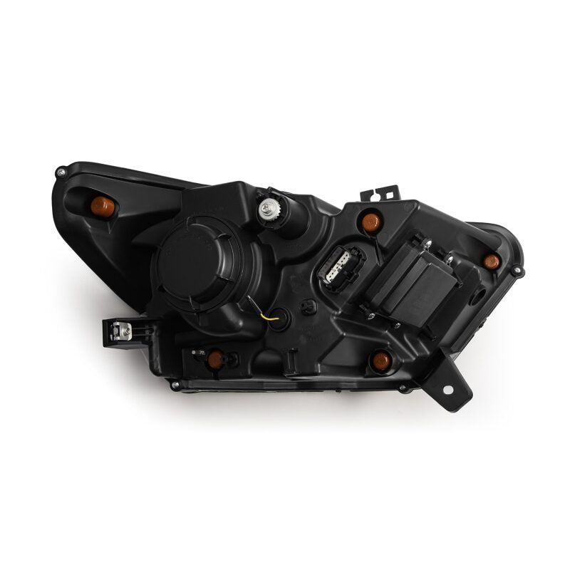 AlphaRex 15-17 Ford Mustang NOVA LED Proj HL Alpha-Black w/Activ Light/Seq. Signal + Switchback DRL - B2B Diesel & Gas Service