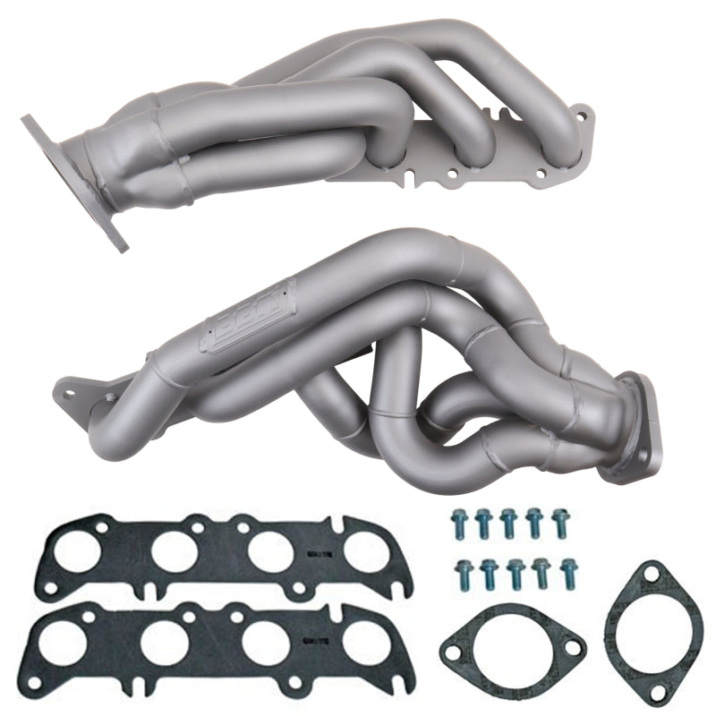 BBK 11-14 Mustang GT Shorty Tuned Length Exhaust Headers - 1-5/8 Titanium - B2B Diesel & Gas Service