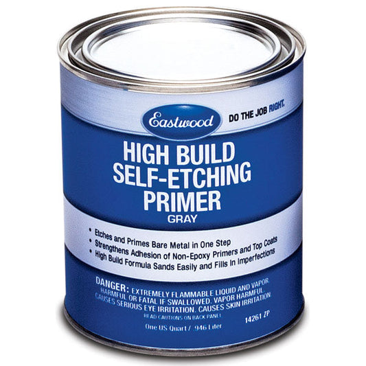 Eastwood High Build Self Etching Primer Gray Quart 