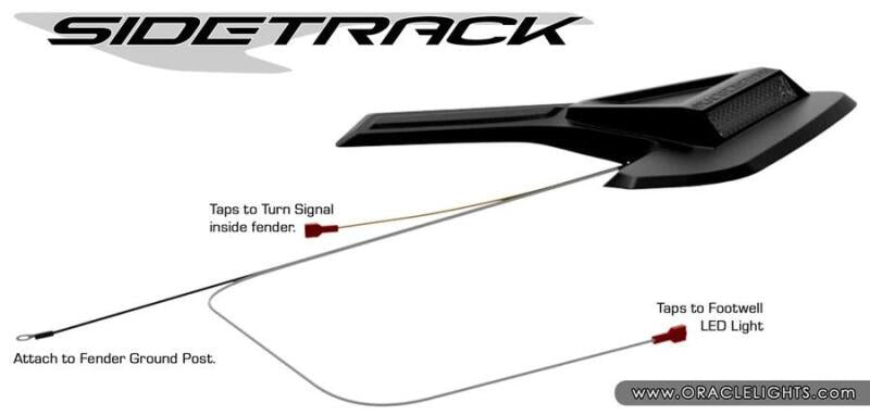 Oracle Sidetrack LED System For Jeep Wrangler JK - B2B Diesel & Gas Service