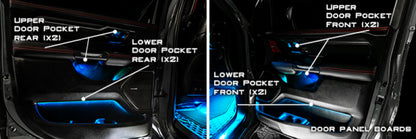 Oracle 19-22 RAM Complete Interior Ambient Lighting ColorSHIFT RGB Conversion Kit - B2B Diesel & Gas Service