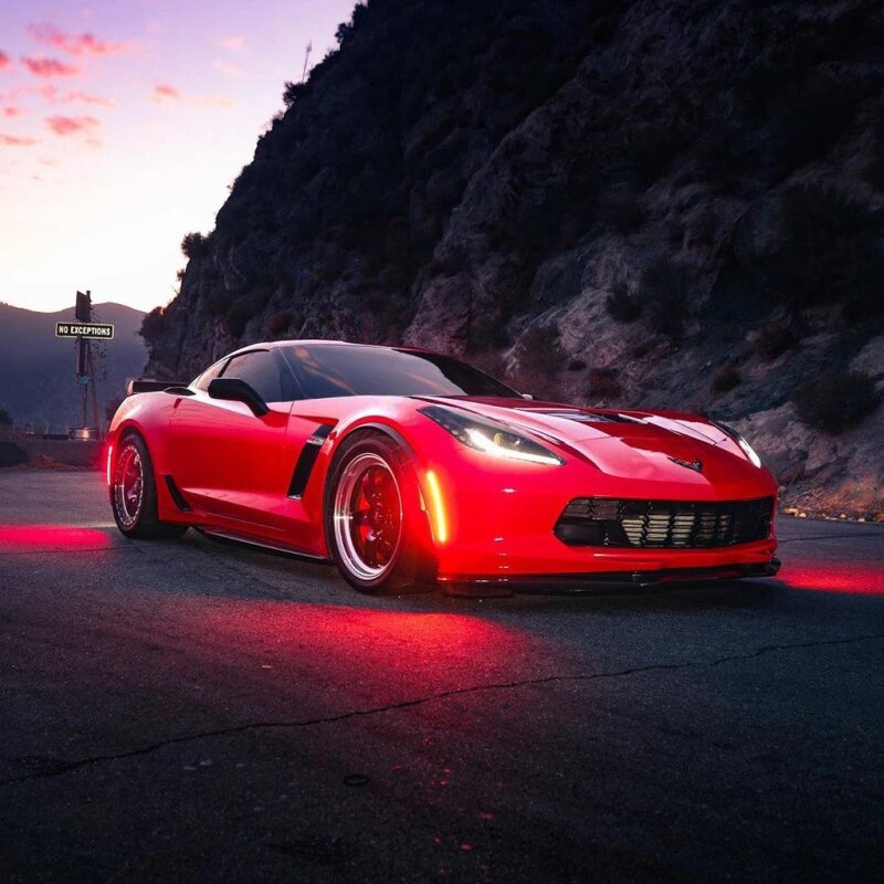 Oracle Chevrolet Corvette C7 Concept Sidemarker Set - Tinted - No Paint - B2B Diesel & Gas Service