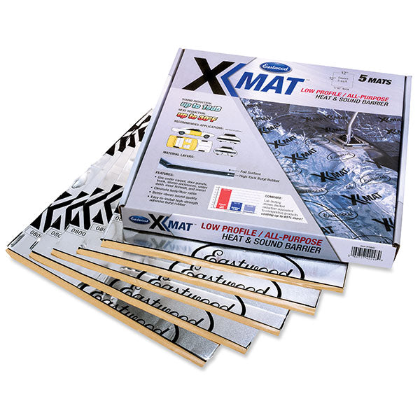 X-MAT® Sound Deadening Material 5pc - 12x12 - B2B Diesel & Gas Service