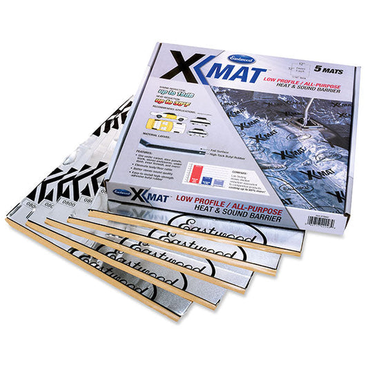 X-MAT® Sound Deadening Material 5pc - 12x12 