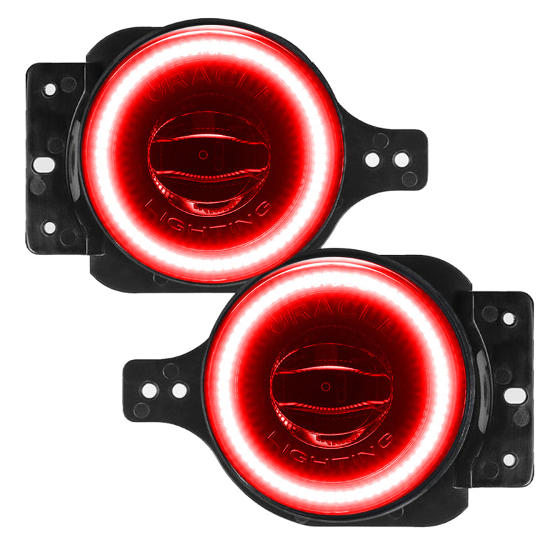 Oracle Jeep Wrangler JL/JT Sport High Performance W LED Fog Lights - w/o Controller - B2B Diesel & Gas Service