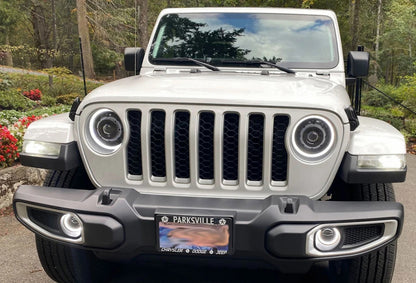 Oracle Jeep Wrangler JK/JL/JT High Performance W LED Fog Lights - B2B Diesel & Gas Service