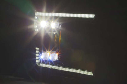 AlphaRex 18-20 Ford F-150 NOVA LED Proj Headlight Plank Style Alpha Blk w/Activ Light/Seq Signal/DRL - B2B Diesel & Gas Service