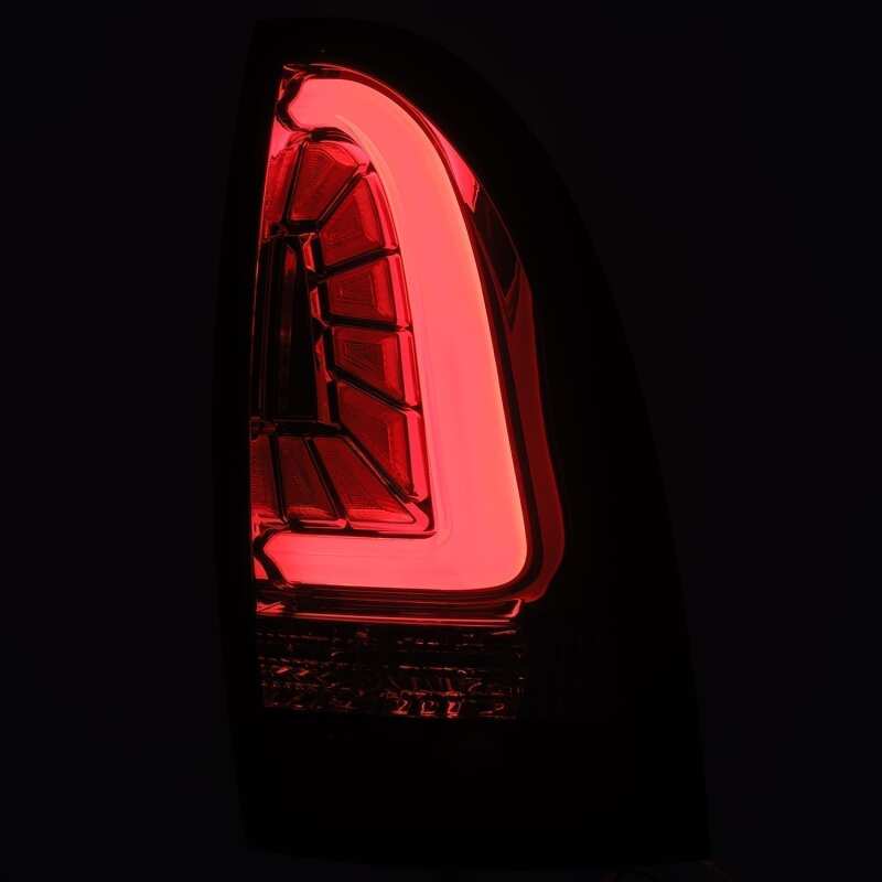 AlphaRex 05-15 Toyota Tacoma PRO-Series LED Tail Lights Red Smoke - B2B Diesel & Gas Service