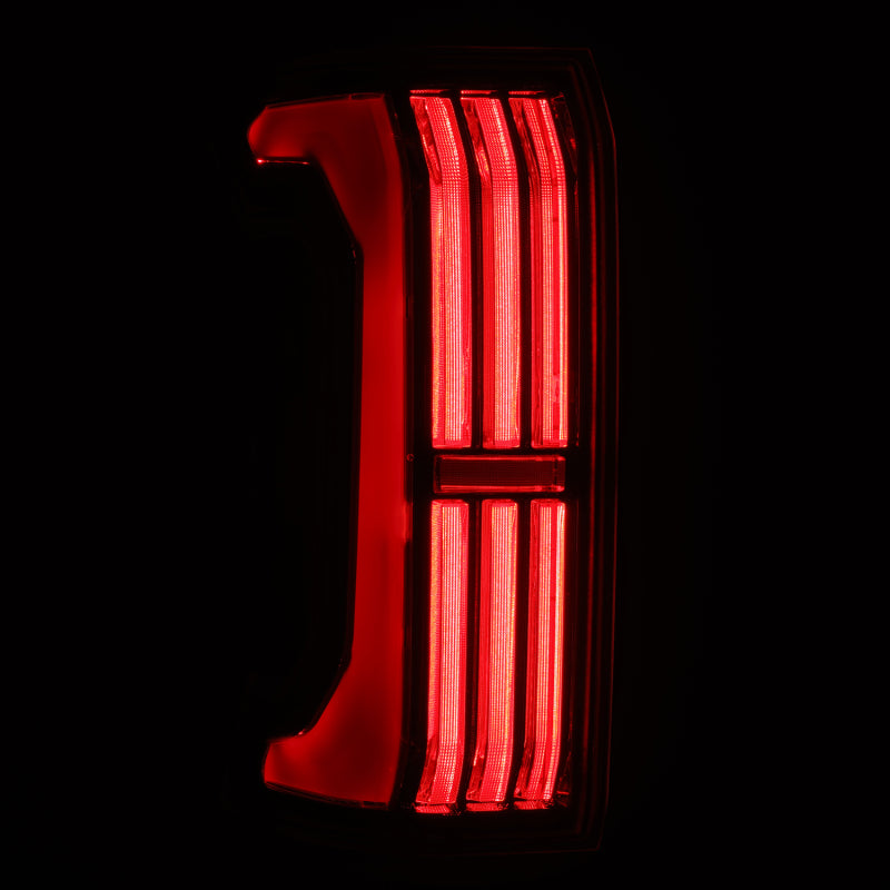 AlphaRex 24-25 Toyota Tacoma NOVA-Series LED Prismatic Tail Lights - Black - B2B Diesel & Gas Service