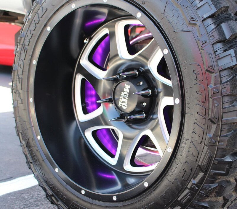Oracle LED Illuminated Wheel Rings - ColorSHIFT - 15in. - ColorSHIFT No Remote - B2B Diesel & Gas Service