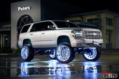 Oracle LED Illuminated Wheel Rings - ColorSHIFT - 15in. - ColorSHIFT No Remote - B2B Diesel & Gas Service