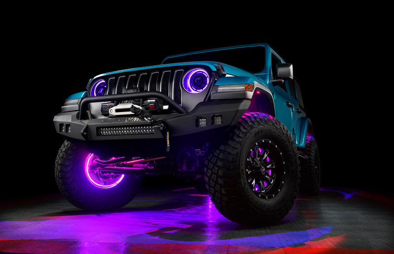 ORACLE Lighting LED Illuminated Wheel Rings - ColorSHIFT RGB+W - B2B Diesel & Gas Service