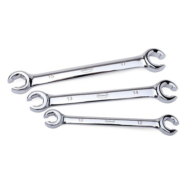 Eastwood 3 Piece Metric Flare Nut Wrench Set 