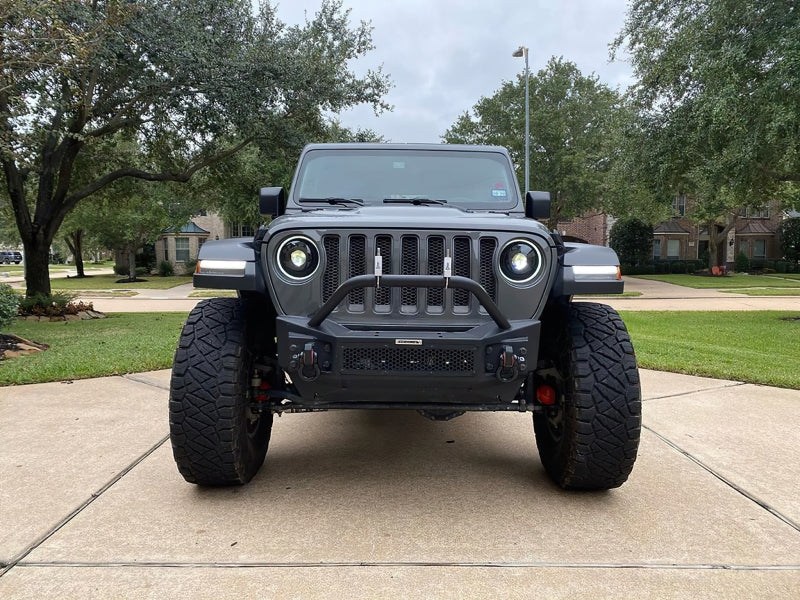 Oracle Jeep Wrangler JL Oculus Bi-LED Projector Headlights- Graphite Metallic - 5500K - B2B Diesel & Gas Service