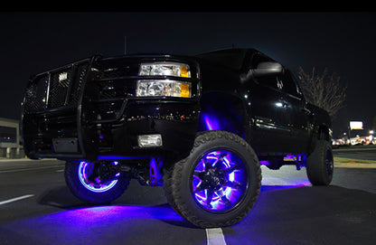 Oracle LED Illuminated Wheel Rings - ColorSHIFT No Remote - ColorSHIFT No Remote - B2B Diesel & Gas Service