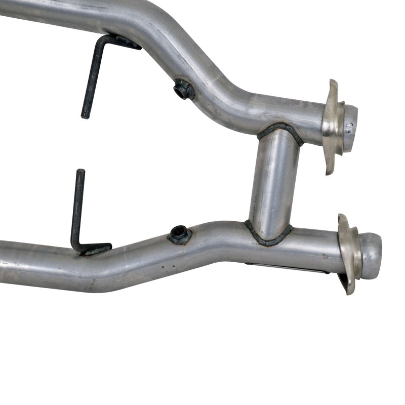 BBK 96-04 Mustang 4.6 GT / Cobra Short Mid H Pipe w Catalytic Converters 2-1/2 For Long Tube Headers - B2B Diesel & Gas Service